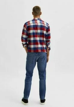 Selected Homme Jean Slim - Medium Blue Denim -Selected Homme Soldes Boutique 9ea9b03f2ab44998be12c3732297676a