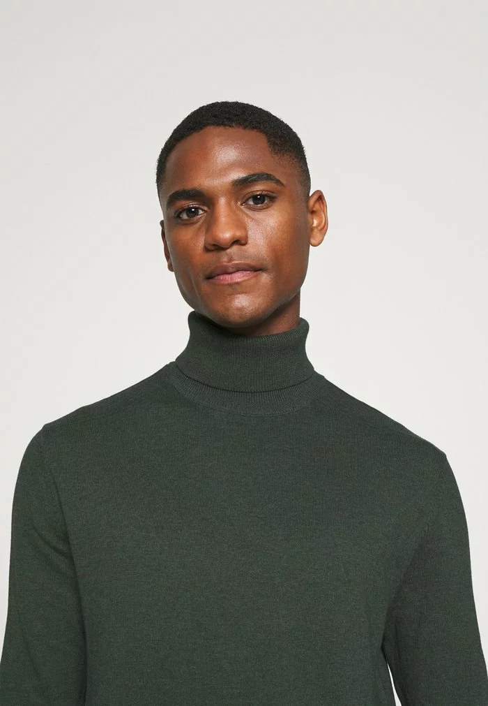 Selected Homme SLHBERG ROLL NECK - Pullover - Darkest Spruce Melange 5 Selected Homme SLHBERG ROLL NECK - Pullover - Darkest Spruce Melange – Image 5