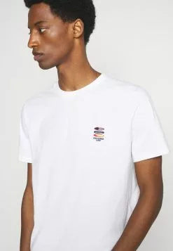 Selected Homme SLHFATE CAMP O NECK TEE - T-shirt Imprimé - Bright White -Selected Homme Soldes Boutique 9f4f07e4d6314aa2b025017dec1893e1