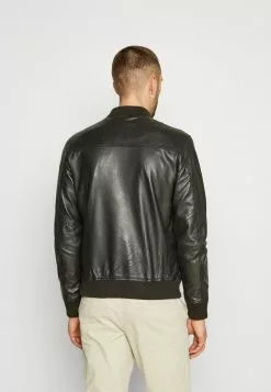 Selected Homme SLHICONIC - Veste En Cuir - Black -Selected Homme Soldes Boutique 9fb11a689fd64ba7825972252ecf2bb1