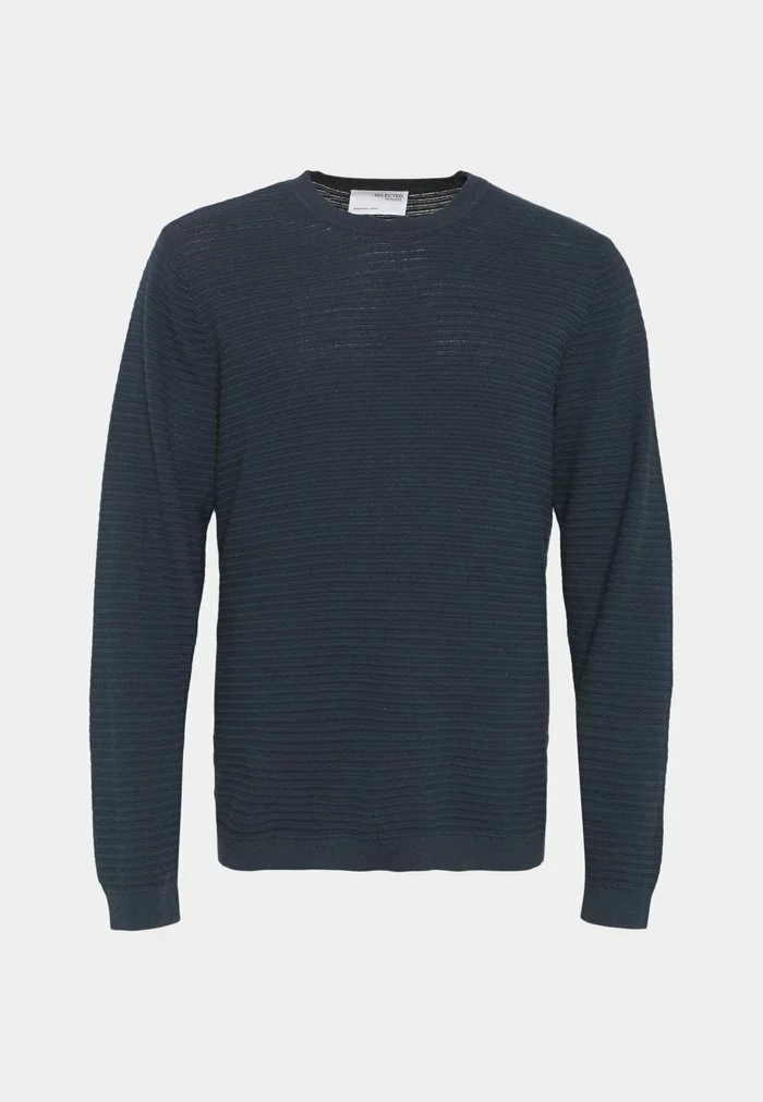 Selected Homme SLHMASEI CREW NECK - Pullover - Dress Blues 4 Selected Homme SLHMASEI CREW NECK - Pullover - Dress Blues – Image 4