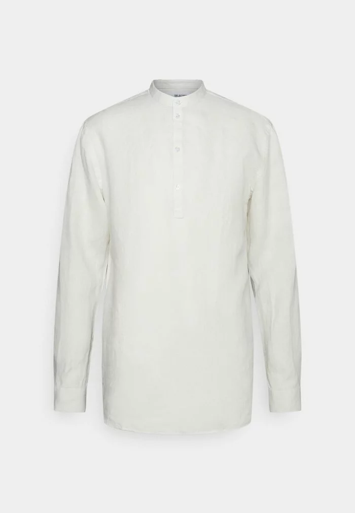 Selected Homme SLHREGKYLIAN SHIRT CHINA - Chemise - Cloud Dancer 1 Selected Homme SLHREGKYLIAN SHIRT CHINA - Chemise - Cloud Dancer