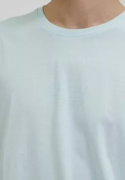 Selected Homme T-shirt Imprimé - Pastel Blue -Selected Homme Soldes Boutique 9fbcd6c6440e401e8ee02f56b3858e85