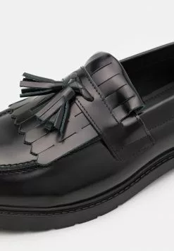 Selected Homme SLHTIM KILTIE LOAFER - Mocassins - Black -Selected Homme Soldes Boutique 9fbe792ccae644be92f4dc1ac33a0324