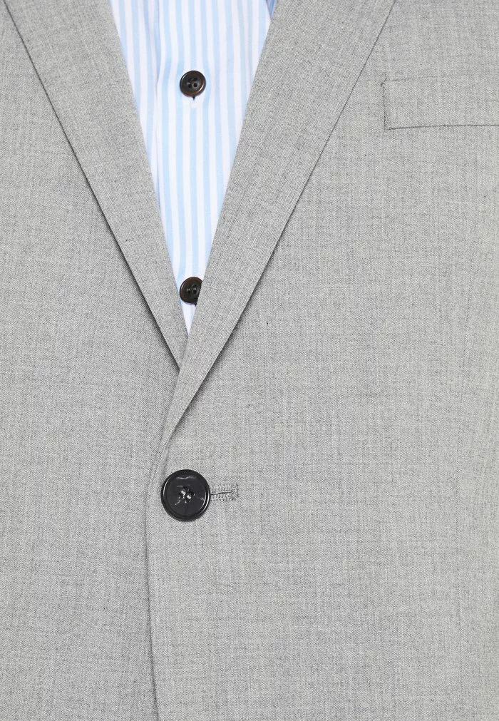 Selected Homme SLHSLIM MYLOLOGAN CROP SUIT - Costume - Light Grey Melange 11 Selected Homme SLHSLIM MYLOLOGAN CROP SUIT - Costume - Light Grey Melange – Image 11