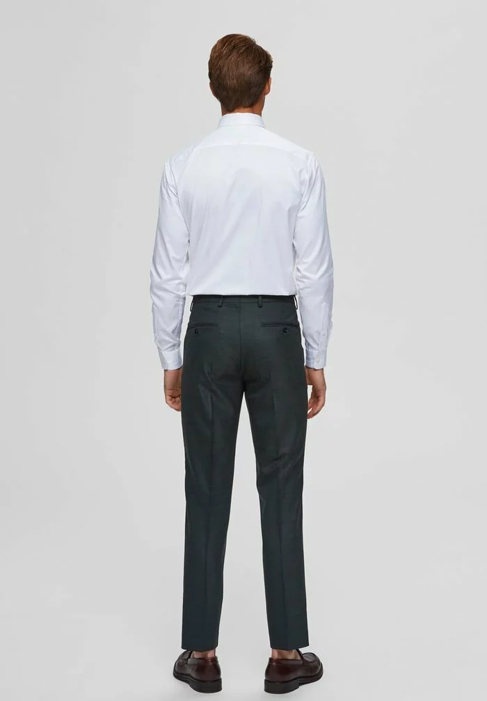 Selected Homme SLIM FIT - Pantalon De Costume - Dark Green 3 Selected Homme SLIM FIT - Pantalon De Costume - Dark Green – Image 3