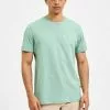 Selected Homme SLHNORMAN SS O-NECK S NOOS - T-shirt Basique - Granite Green
