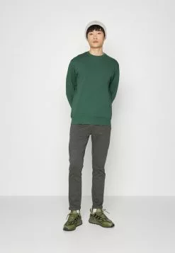 Selected Homme CALEB CREW NECK 2 PACK - Sweatshirt - Navy/trekking Green