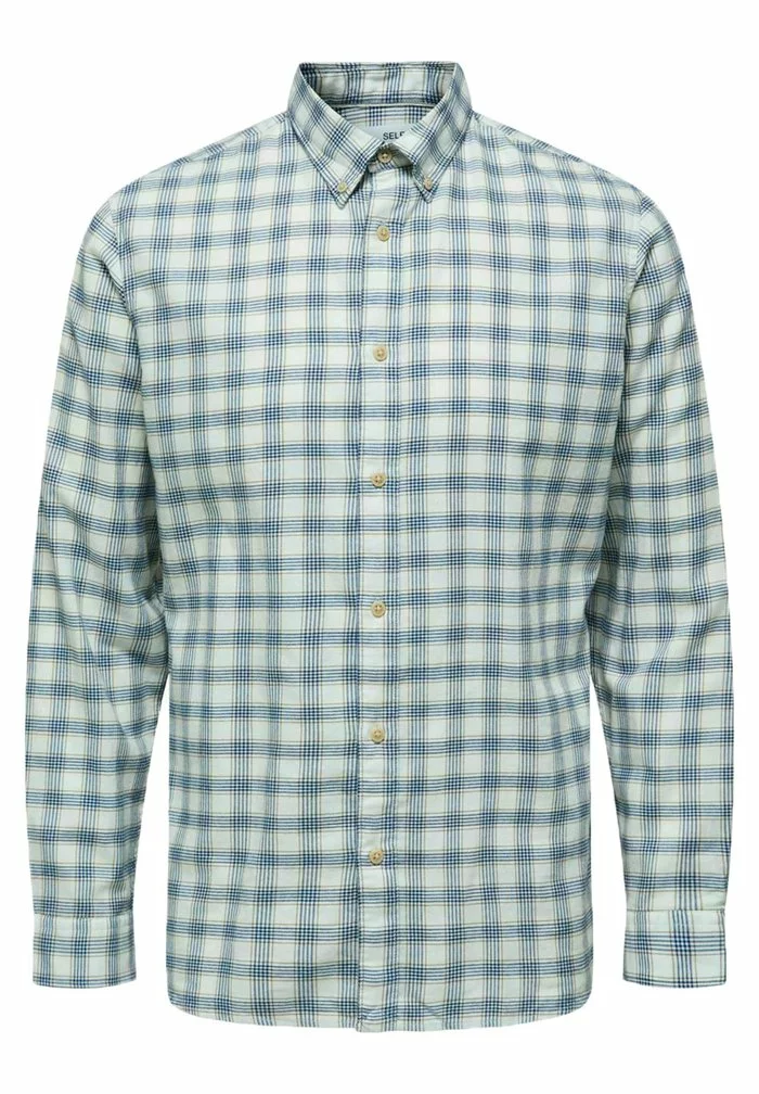 Selected Homme SLHSLIMFLANNEL - Chemise - Egret 6 Selected Homme SLHSLIMFLANNEL - Chemise - Egret – Image 6