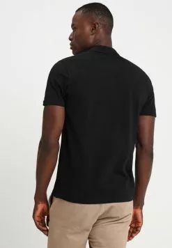 Selected Homme SLHLUKE SLIM FIT - Polo - Black -Selected Homme Soldes Boutique a49a15b0c1b04696adbec775195aa566