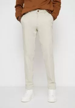 Selected Homme SLHSLIM BUCKLEY FLEX PANTS - Pantalon Classique - Chinchilla