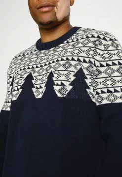 Selected Homme SLHSNOWDEN CREW NECK - Pullover - Sky Captain/egret -Selected Homme Soldes Boutique a5ec844f2c61473c9266dbca0785dda2