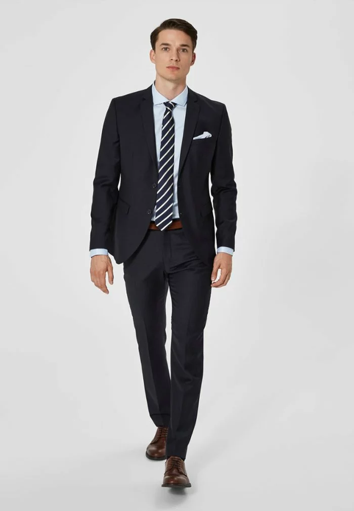 Selected Homme PELLE - Chemise Classique - Light Blue 2 Selected Homme PELLE - Chemise Classique - Light Blue – Image 2