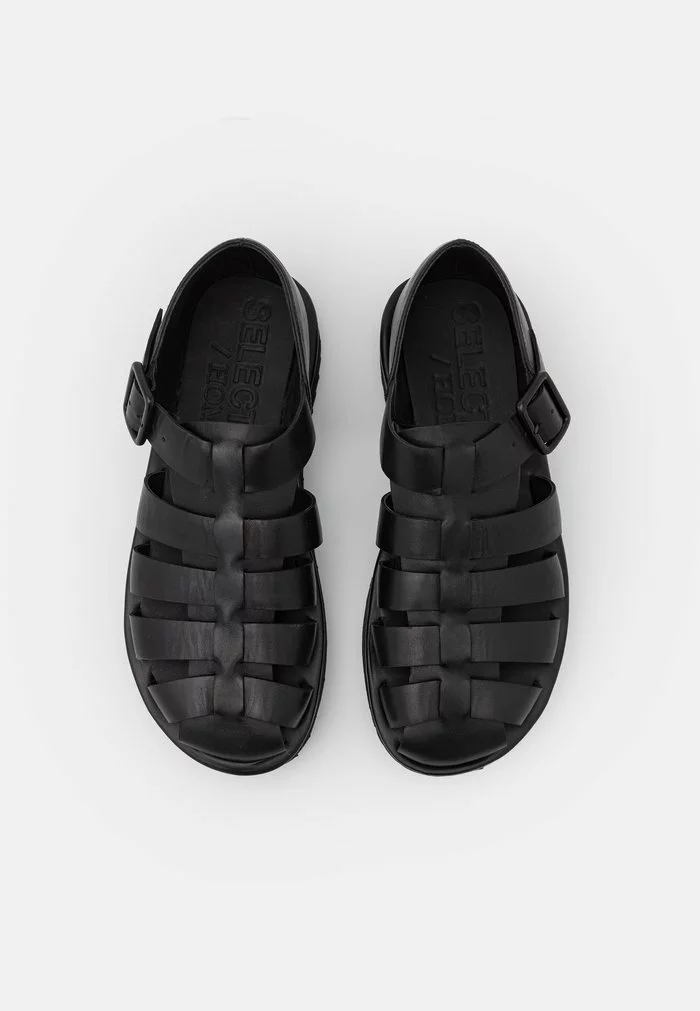 Selected Homme SLHBOB FISHERMAN SHOE - Sandales - Black 4 Selected Homme SLHBOB FISHERMAN SHOE - Sandales - Black – Image 4