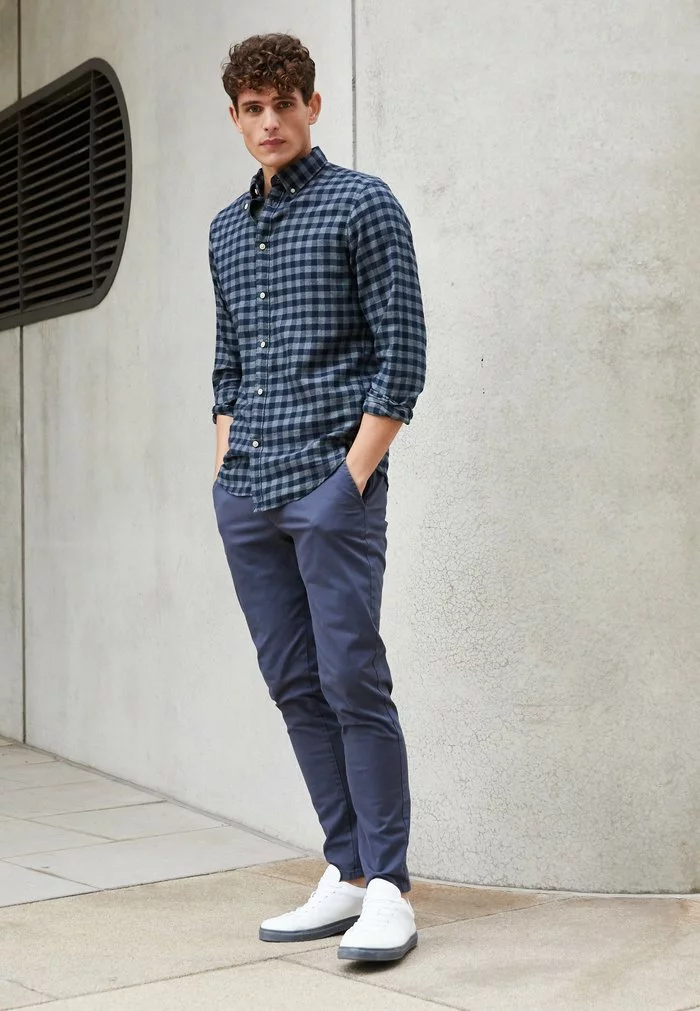 Selected Homme SLHSLIMFLANNEL - Chemise - Dark Blue 4 Selected Homme SLHSLIMFLANNEL - Chemise - Dark Blue – Image 4