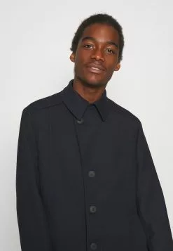 Selected Homme SLHDRAPER COAT - Manteau Court - Sky Captain -Selected Homme Soldes Boutique a7758bff899a498db9c0a87ee5564638