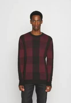 Selected Homme SLHWAEL CREW NECK - Pullover - Black