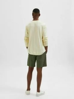 Selected Homme LANGÄRMELIGER - Pullover - Lemon Icing -Selected Homme Soldes Boutique a8ba6b752e574033bebbf4b580c65002