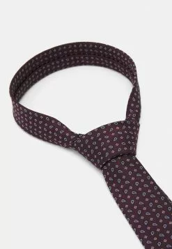 Selected Homme SLHHUDSON TIE - Cravate - Winetasting -Selected Homme Soldes Boutique aa3541f564034eeeb275126b632c1093