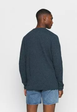 Selected Homme SLHROCKY - Pullover - Dark Sapphire/twisted Blue Mirag -Selected Homme Soldes Boutique aad649befe9741a1a6e8d5f82e4219c4