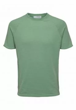 Selected Homme T-shirt Basique - Granite Green -Selected Homme Soldes Boutique ab1a730c5dce446e8e098aba85bea850