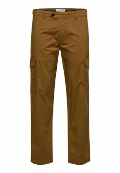 Selected Homme Pantalon Cargo - Ermine -Selected Homme Soldes Boutique ab8f0f102049445dad4bb55f68993630