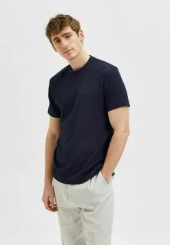 Selected Homme T-shirt Basique - Sky Captain