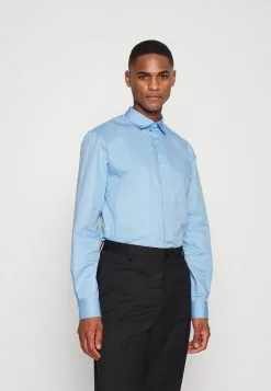 Selected Homme SLHSLIMMULTI 2 PACK - Chemise Classique - White/light Blue -Selected Homme Soldes Boutique abe04209dad74bb5a0ad5d59b642d928