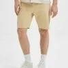 Selected Homme Short En Jean - Sand
