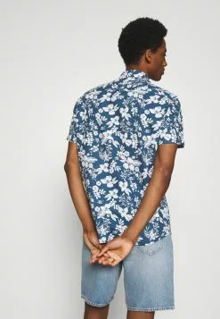 Selected Homme SLHREGAOP SHIRT - Chemise - Blue -Selected Homme Soldes Boutique abfb804e51784bf8a0098ad28763b363