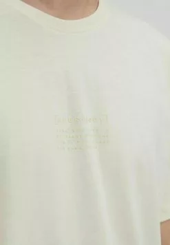 Selected Homme T-shirt Imprimé - Lemon Icing -Selected Homme Soldes Boutique ad6744d119bc4723a0bbe6becfeffc92