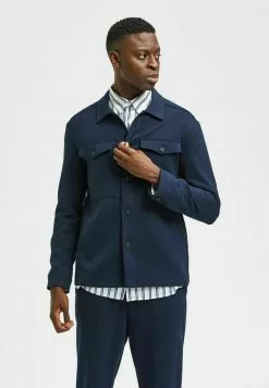 Selected Homme HYBRID - Veste Légère - Sky Captain