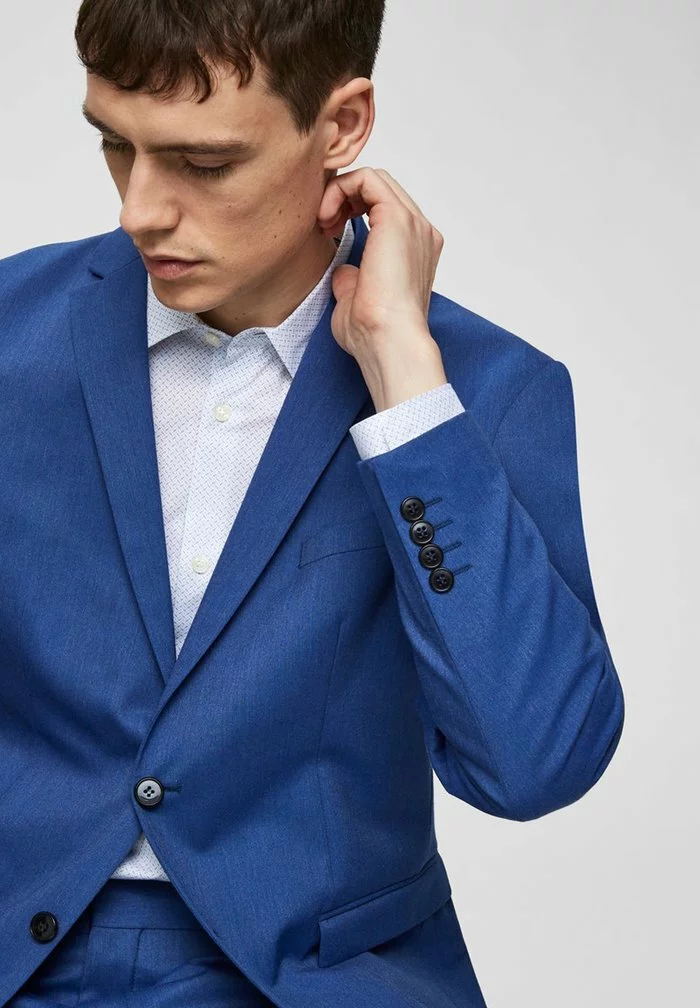 Selected Homme Blazer - Insignia Blue 5 Selected Homme Blazer - Insignia Blue – Image 5