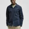 Selected Homme LANGARM - Chemise - Dark Sapphire