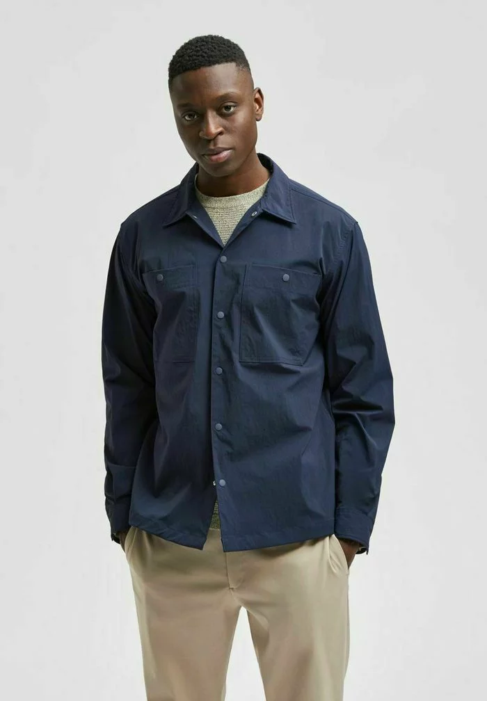 Selected Homme LANGARM - Chemise - Dark Sapphire 1 Selected Homme LANGARM - Chemise - Dark Sapphire