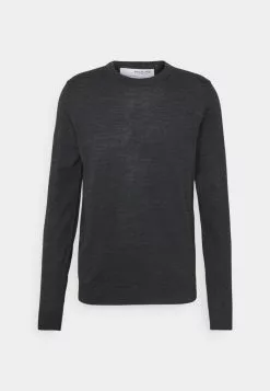 Selected Homme SLHTOWN - Pullover - Medium Grey Melange