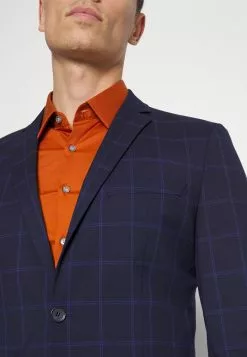 Selected Homme SLHMYLOLOGAN SUIT - Costume - Navy Blazer/window Check -Selected Homme Soldes Boutique af679b7107974a3bb8bafa304b7f4f11
