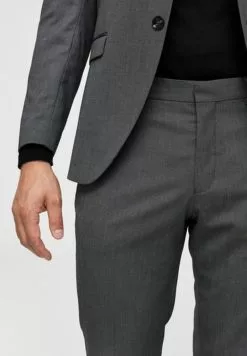 Selected Homme Pantalon De Costume - Dark Grey Melange 10 Selected Homme Pantalon De Costume - Dark Grey Melange -Selected Homme Soldes Boutique af7bb07dceb94a2d81a1547a10df23cd