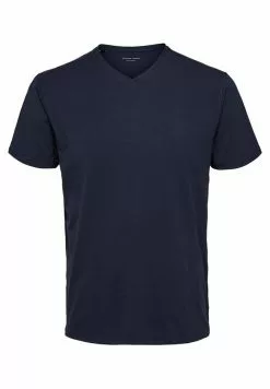 Selected Homme T-shirt Basique - Navy Blazer