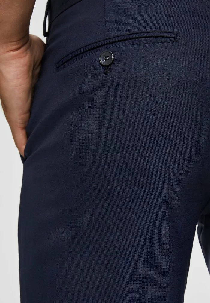 Selected Homme SLIM FIT - Pantalon De Costume - Dark Blue 4 Selected Homme SLIM FIT - Pantalon De Costume - Dark Blue – Image 4