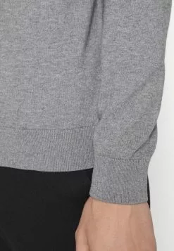 Selected Homme SLHBERG FULL ZIP CARDIGAN - Gilet - Egret Melange -Selected Homme Soldes Boutique b254971001a24939bdf809b29a5ed0e6