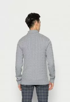 Selected Homme SLHRYAN STRUCTURE ROLL NECK - Pullover - Medium Grey Melange 7 Selected Homme SLHRYAN STRUCTURE ROLL NECK - Pullover - Medium Grey Melange -Selected Homme Soldes Boutique b2a4b0ec550140108061a9841904e0fa