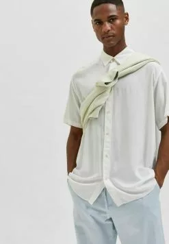 Selected Homme EINFARBIGES - Chemise - Egret -Selected Homme Soldes Boutique b2e59bc7b04b4a12b54fe892c3e14485