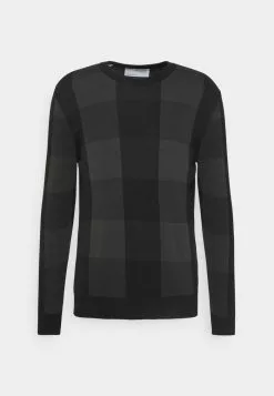 Selected Homme SLHWAEL CREW NECK - Pullover - Phantom -Selected Homme Soldes Boutique b417dc506d9c412abd0984948edfc352