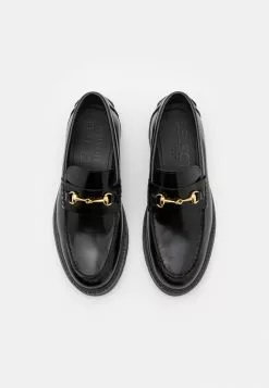 Selected Homme SLHTIM HORSEBIT LOAFER - Mocassins - Black -Selected Homme Soldes Boutique b44735fc108e435fba5e98b486bbfd8f