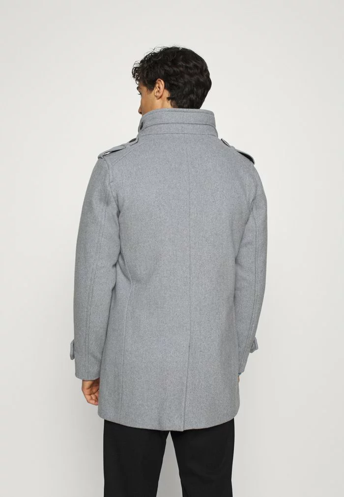 Selected Homme SLHNOAH COAT - Manteau Classique - Grey Melange 4 Selected Homme SLHNOAH COAT - Manteau Classique - Grey Melange – Image 4