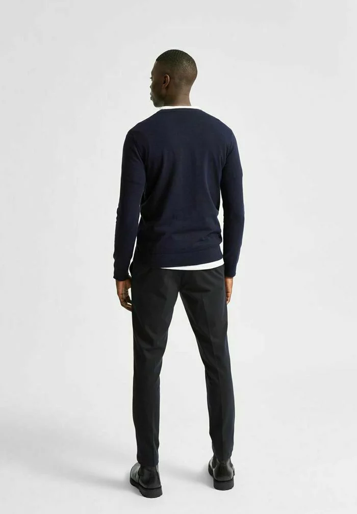Selected Homme Pullover - Navy Blazer 3 Selected Homme Pullover - Navy Blazer – Image 3