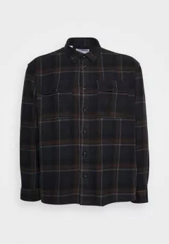 Selected Homme SLHLOOSEALFRED OVERSHIRT - Chemise - Demitasse -Selected Homme Soldes Boutique b54db8e1cd774ce29bfe24b3f376b678
