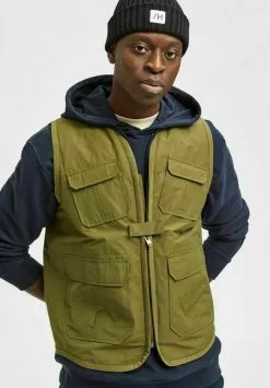 Selected Homme TAKTISCHE - Veste Sans Manches - Winter Moss 9 Selected Homme TAKTISCHE - Veste Sans Manches - Winter Moss -Selected Homme Soldes Boutique b644d7d35f76430eaa92a74f8b4d8543