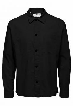 Selected Homme Chemise - Black -Selected Homme Soldes Boutique b66346a45f0645a2b90466363efd4139